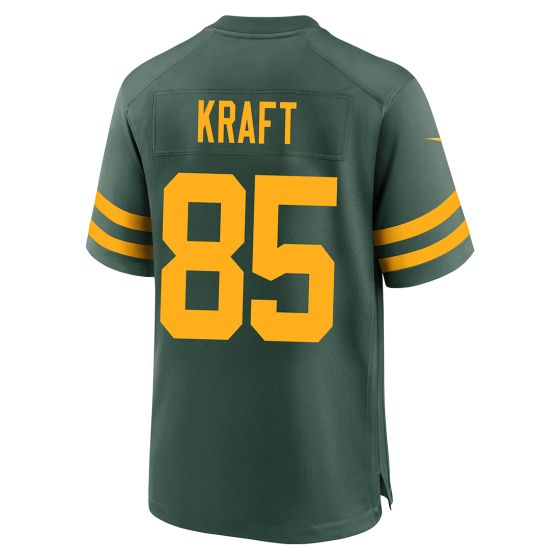 GB.Packers #85 Tucker Kraft Player Green Classic Game Football Jerseys football jersey product view 1