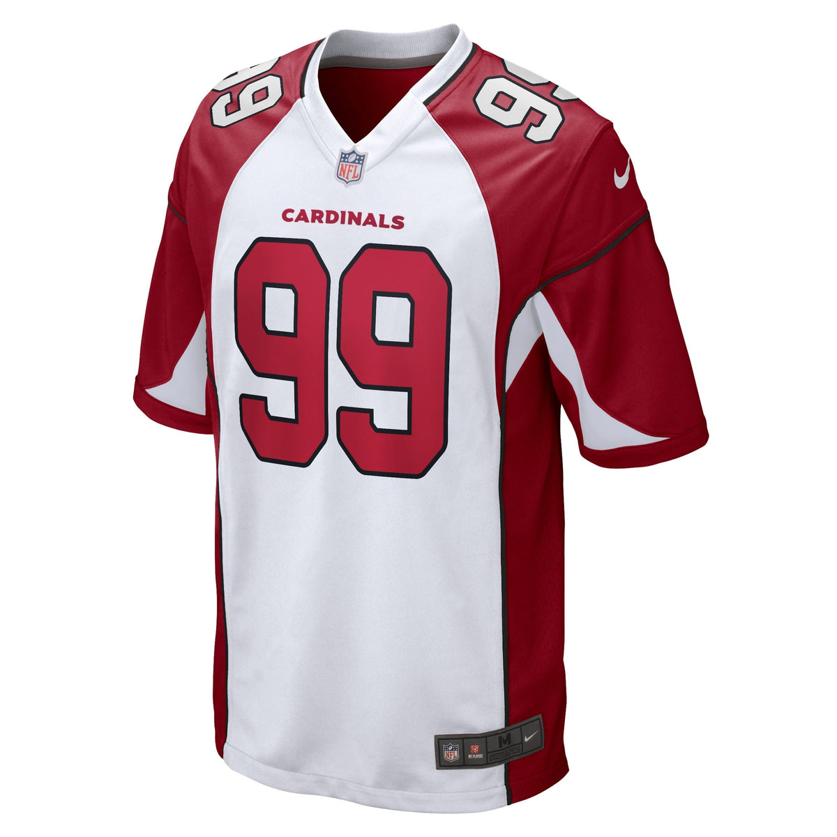 J.J. Watt Arizona Cardinals Nike Game Jersey - White football jersey product view 2