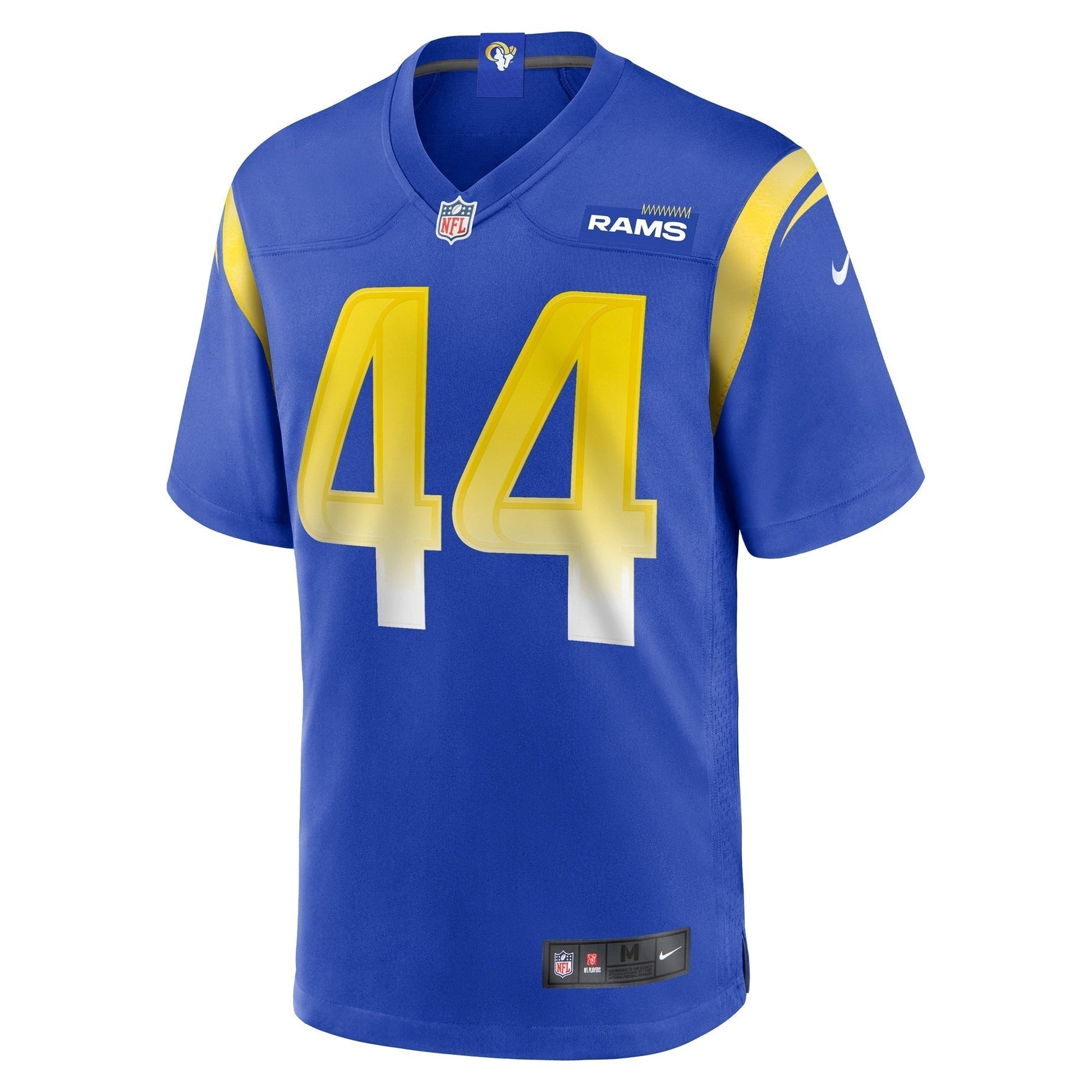 Ahkello Witherspoon Los Angeles Rams Nike Game Jersey - Royal football jersey product view 2