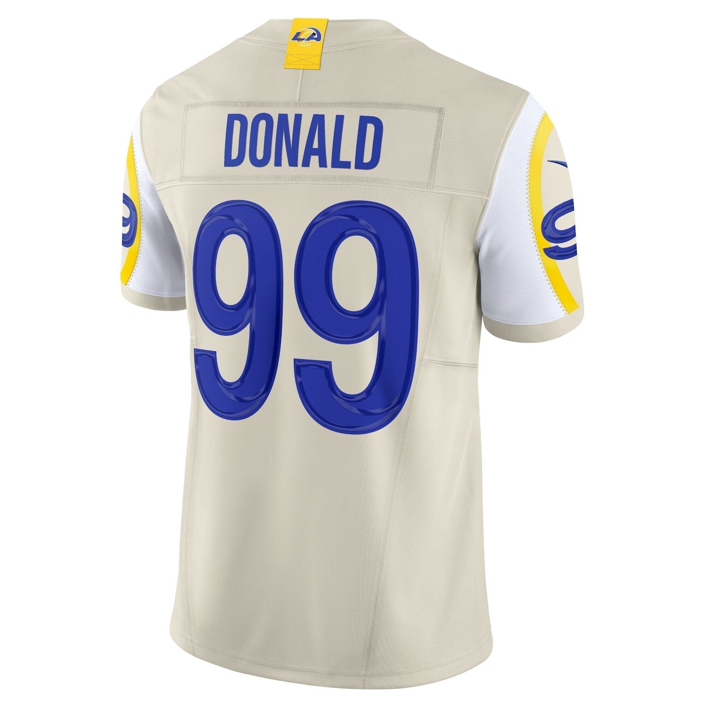 Aaron Donald Los Angeles Rams Nike Alternate Vapor F.U.S.E. Limited Jersey - Bone football jersey product view 3