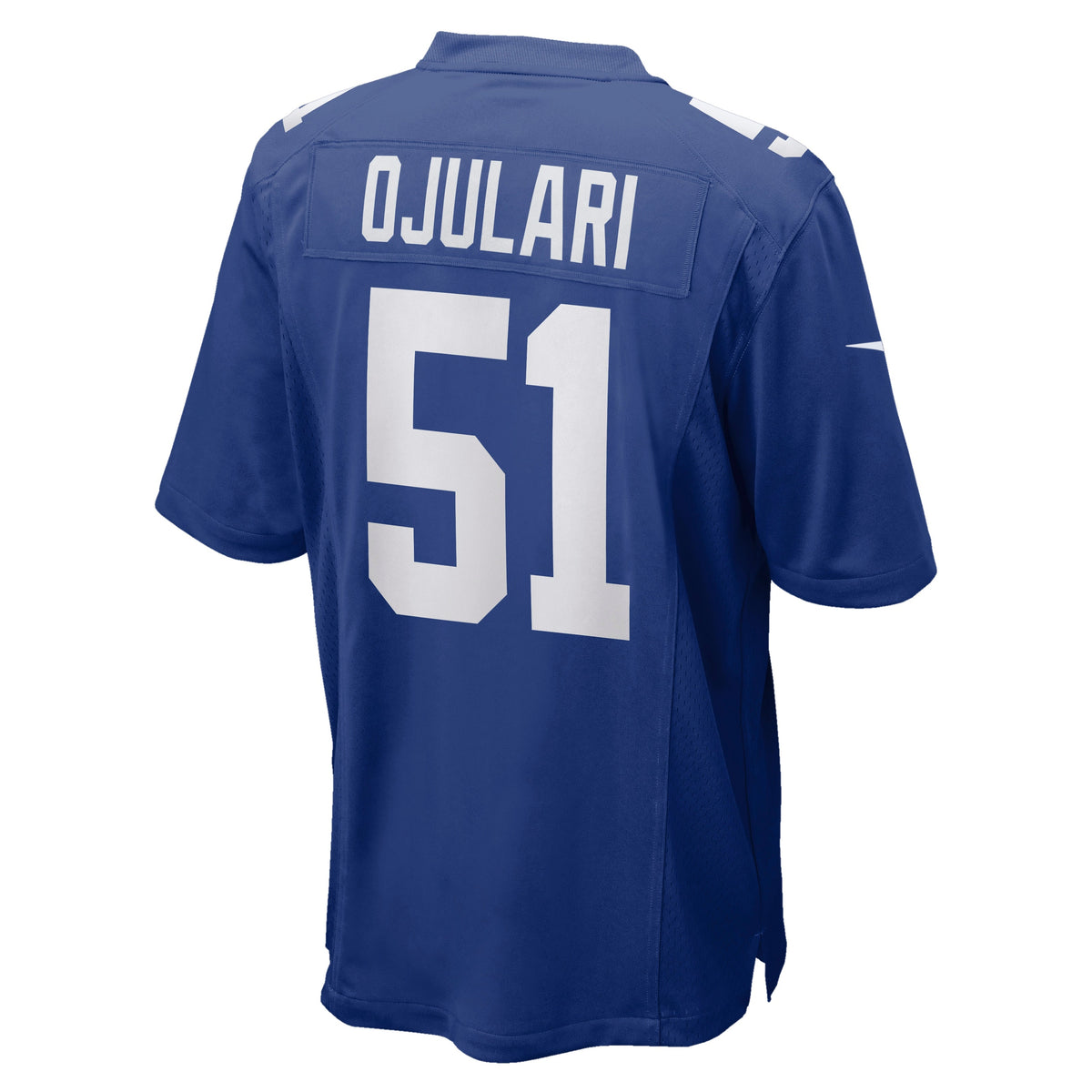 Azeez Ojulari New York Giants Nike Game Jersey - Royal football jersey product view 3