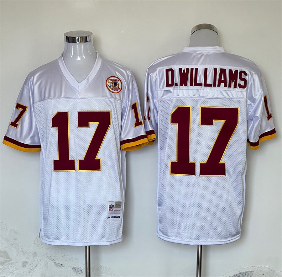 Men's Washington Redskins Doug Williams White Legacy Replica Jersey1 football jersey product view 1