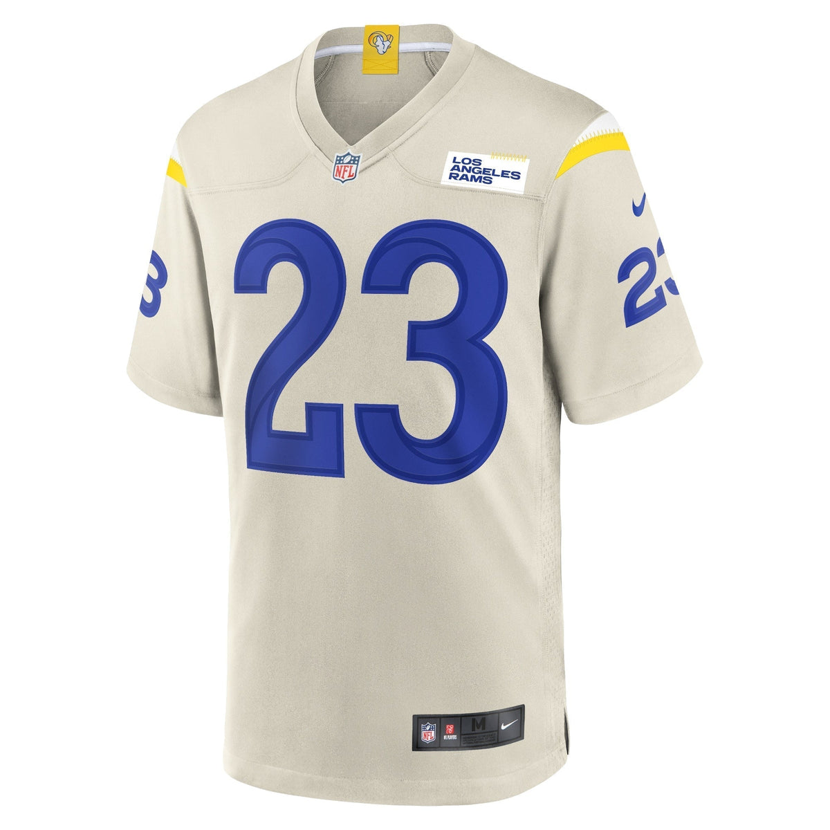 Cam Akers Los Angeles Rams Nike Game Jersey - Bone football jersey product view 2