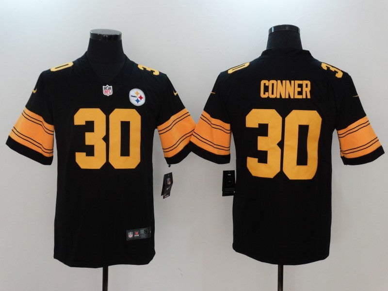 Men's Pittsburgh Steelers James Conner #30 Black Alternate Legend Jersey1 football jersey product view 1