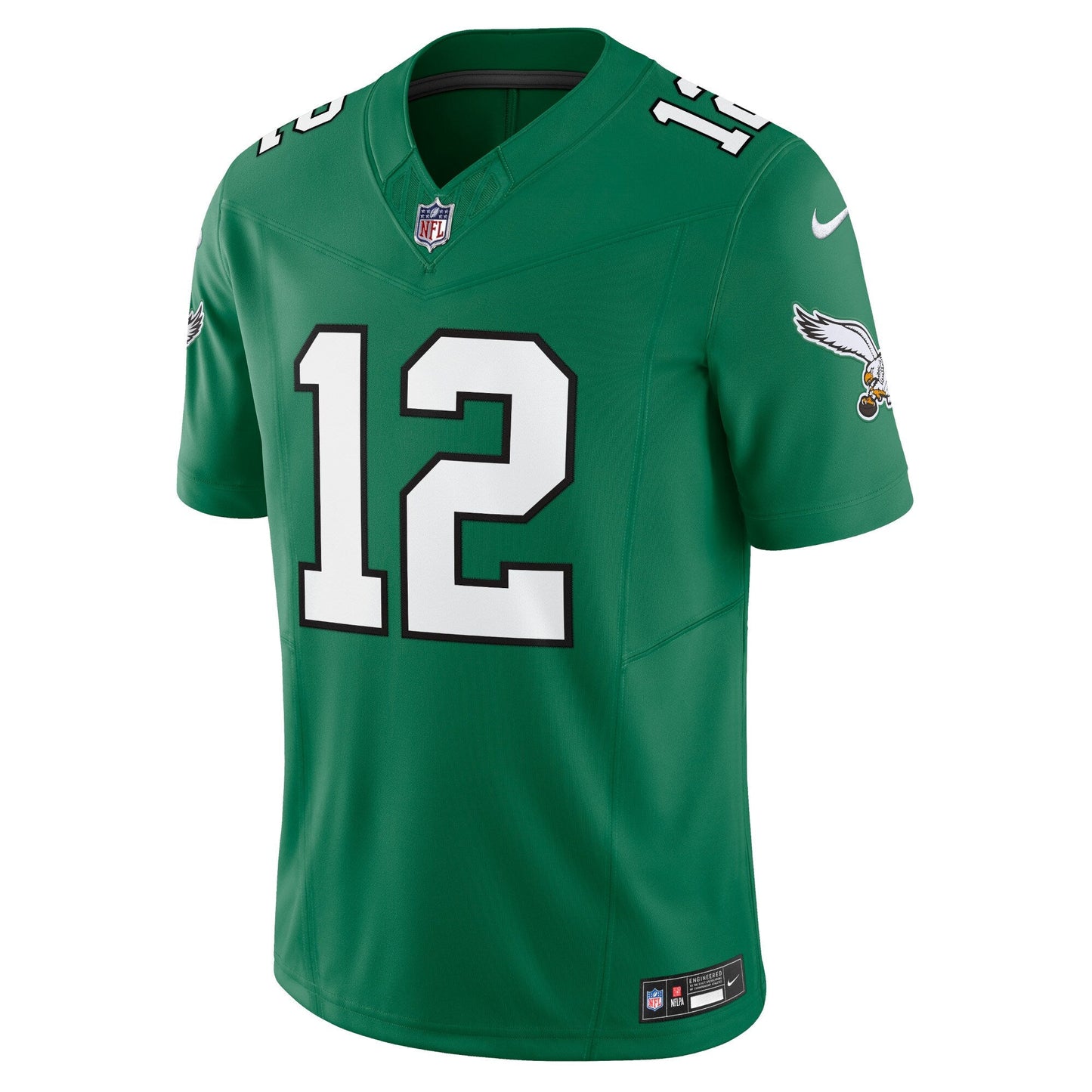 Randall Cunningham Philadelphia Eagles Nike Alternate Vapor F.U.S.E. Limited Jersey - Kelly Green football jersey product view 2