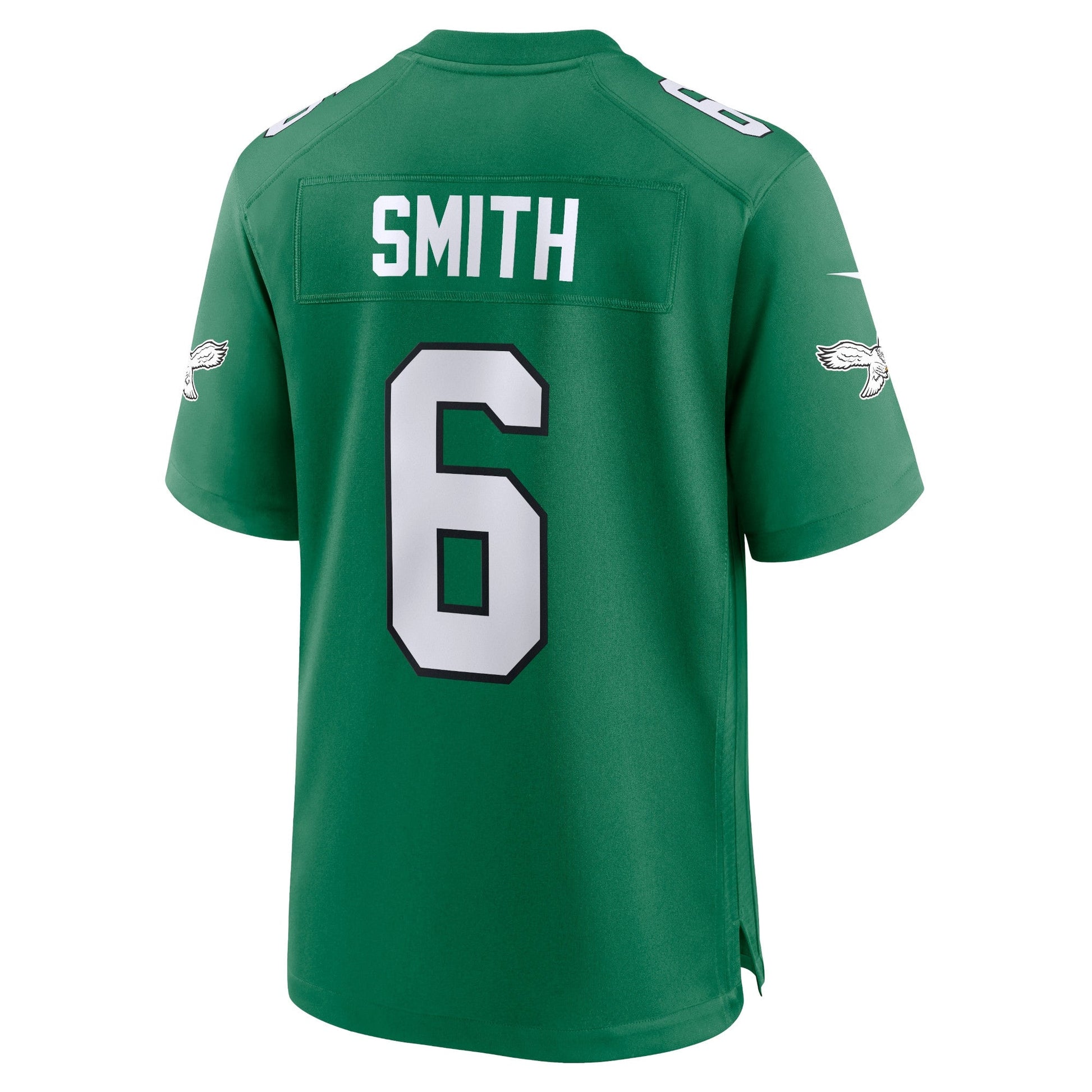 DeVonta Smith Philadelphia Eagles Nike Alternate Game Jersey - Kelly Green football jersey product view 3
