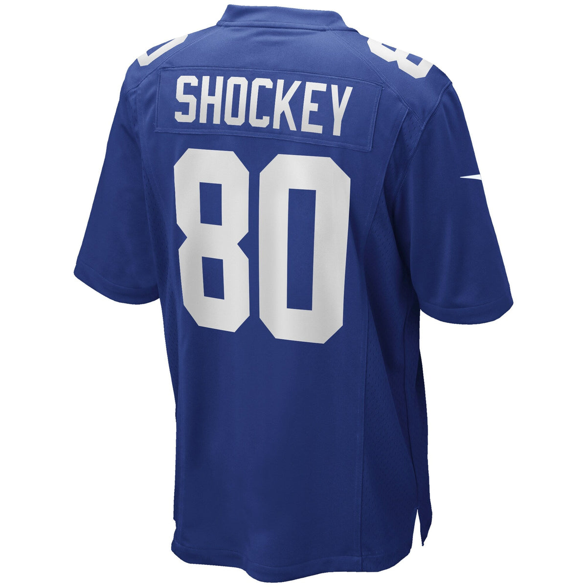 Jeremy Shockey New York Giants Nike Game Retired Jersey - Royal football jersey product view 3