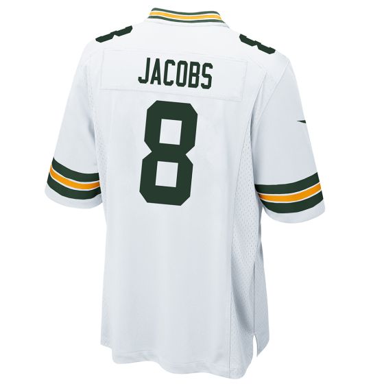GB.Packers #8 Josh Jacobs Player White Game Jersey Stitched American Football Jerseys football jersey product view 1