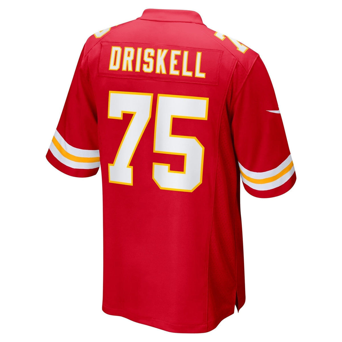 Ethan Driskell Kansas City Chiefs Nike Game Jersey - Red football jersey product view 3