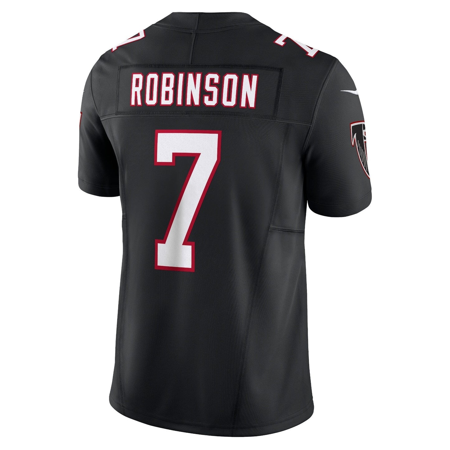 Bijan Robinson Atlanta Falcons Nike Alternate Vapor F.U.S.E. Limited Jersey - Black football jersey product view 3