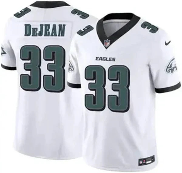 Cooper Dejean Youth Stitched Jersey White football jersey product view 1