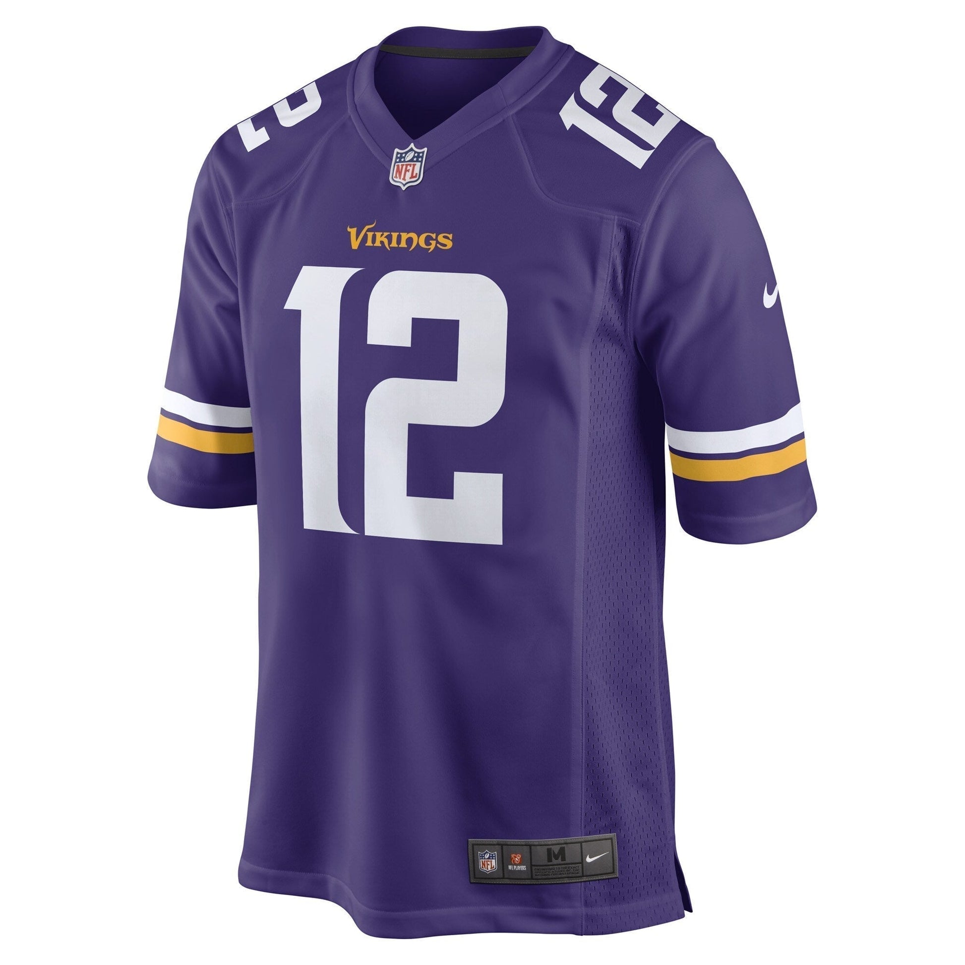 Nick Mullens Minnesota Vikings Nike Game Jersey - Purple football jersey product view 2