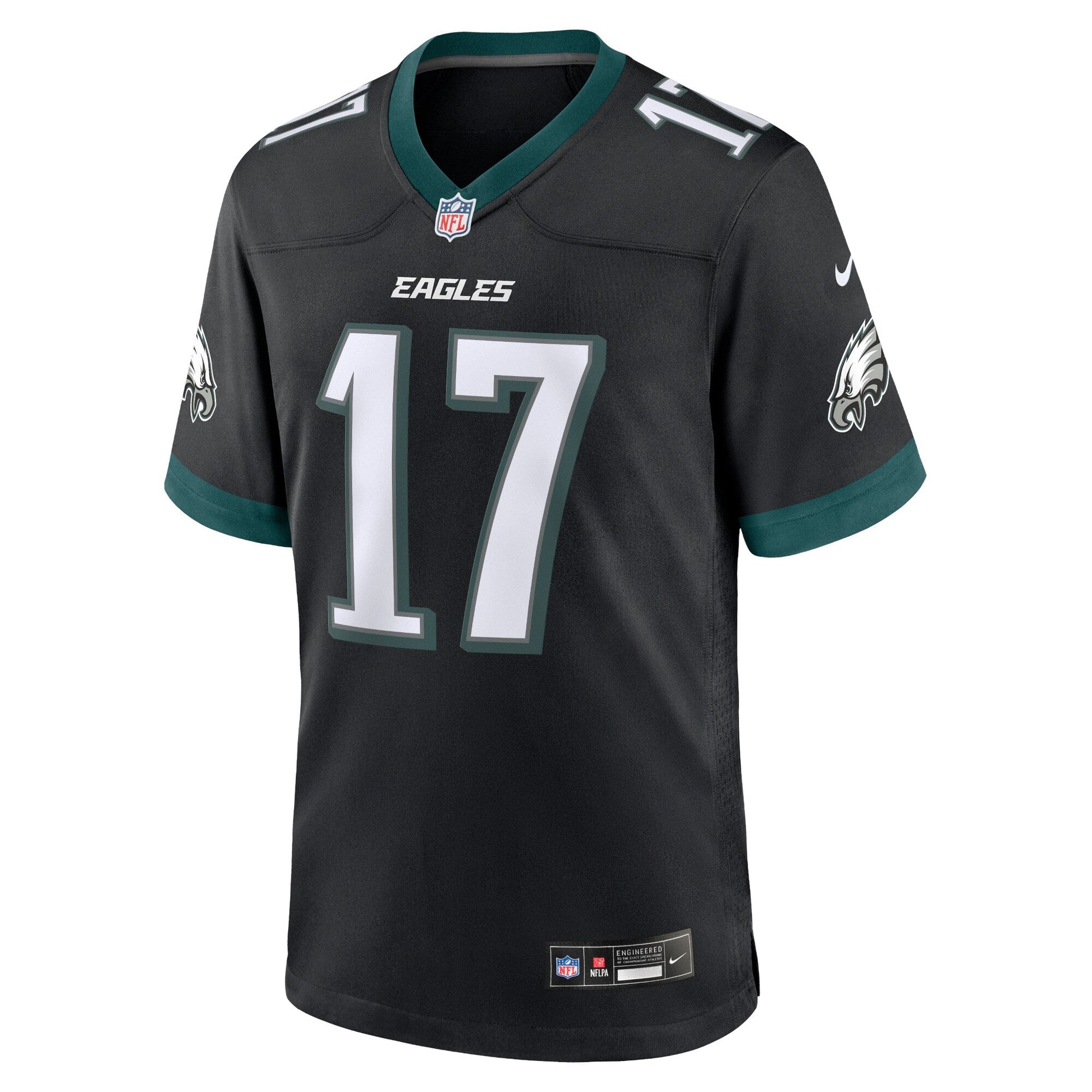 Nakobe Dean Philadelphia Eagles Nike Alternate Game Jersey - Black football jersey product view 2