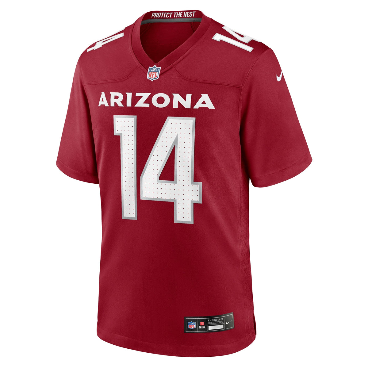 Michael Wilson Arizona Cardinals Nike Team Game Jersey - Cardinal football jersey product view 2