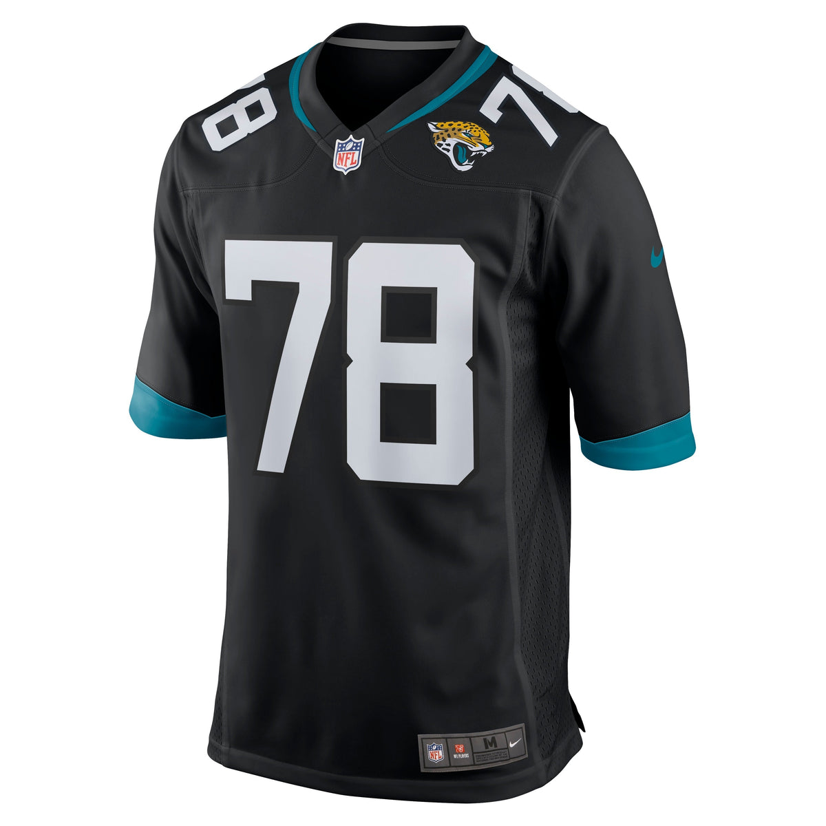 Ben Bartch Jacksonville Jaguars Nike Game Jersey - Black football jersey product view 2