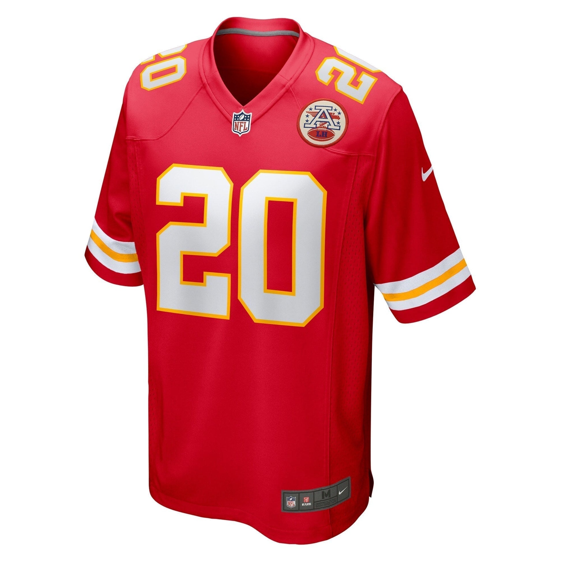 Justin Reid Kansas City Chiefs Nike Game Jersey - Red football jersey product view 2