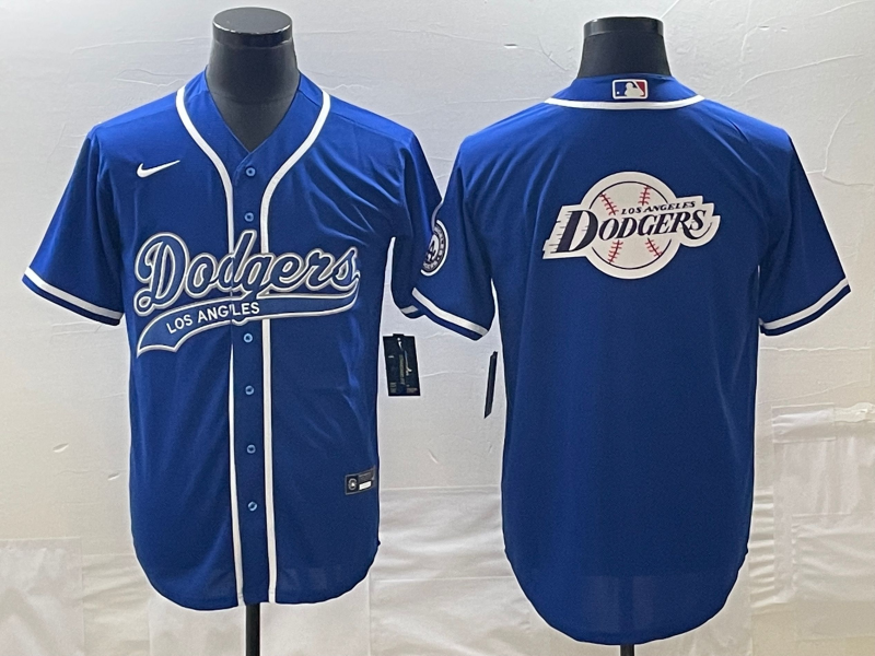 Men's Los Angeles Dodgers Royal Player Jersey1 Joint Edition baseball jersey product view 1