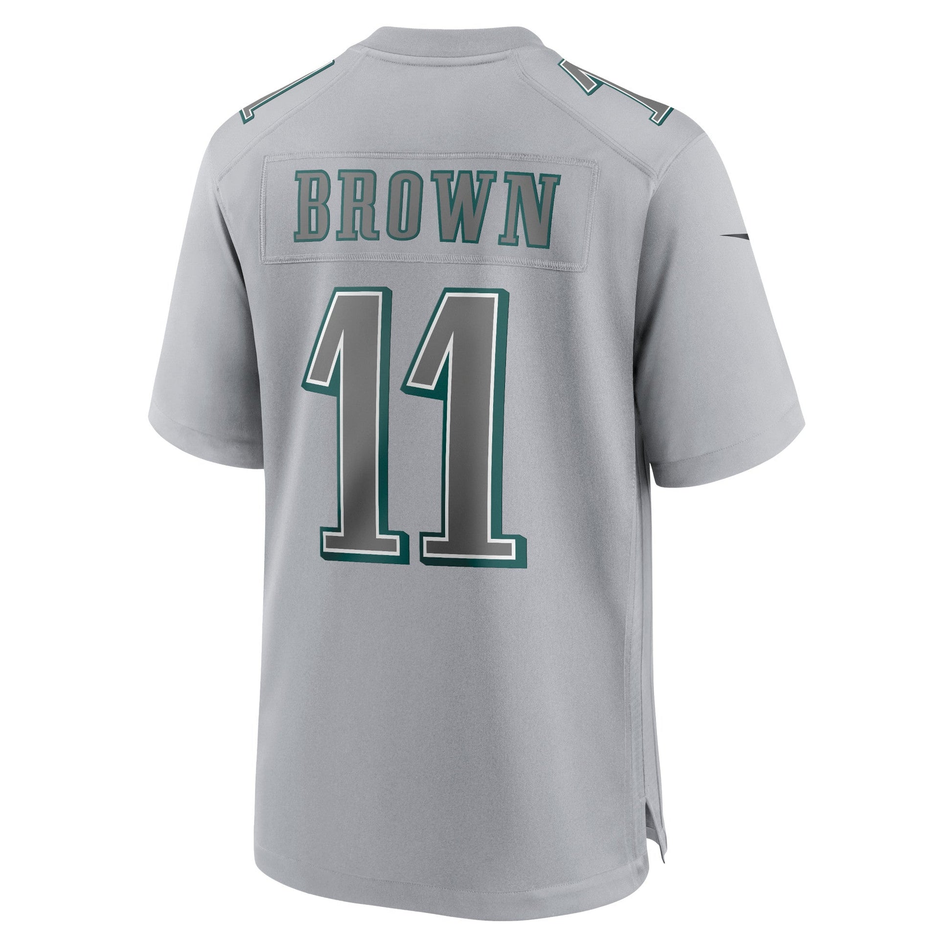 A.J. Brown Philadelphia Eagles Nike Atmosphere Fashion Game Jersey - Gray football jersey product view 3