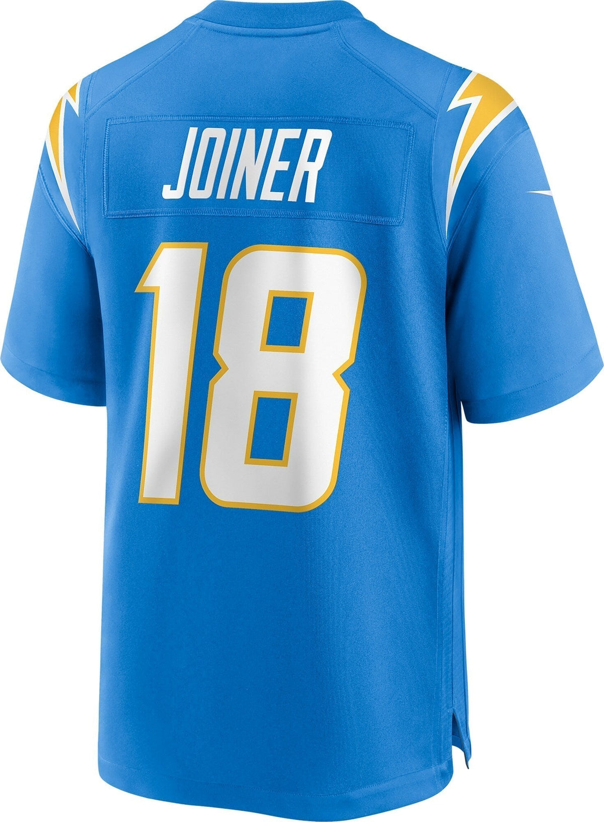 Charlie Joiner Los Angeles Chargers Nike Game Retired Jersey - Powder Blue football jersey product view 3