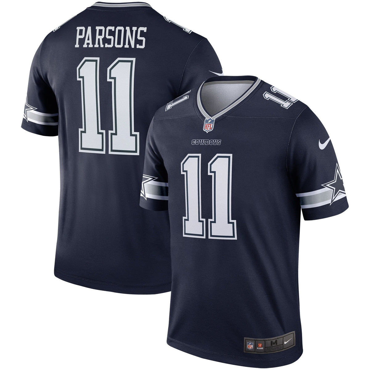 Micah Parsons Dallas Cowboys Nike Legend Jersey - Navy football jersey product view 1