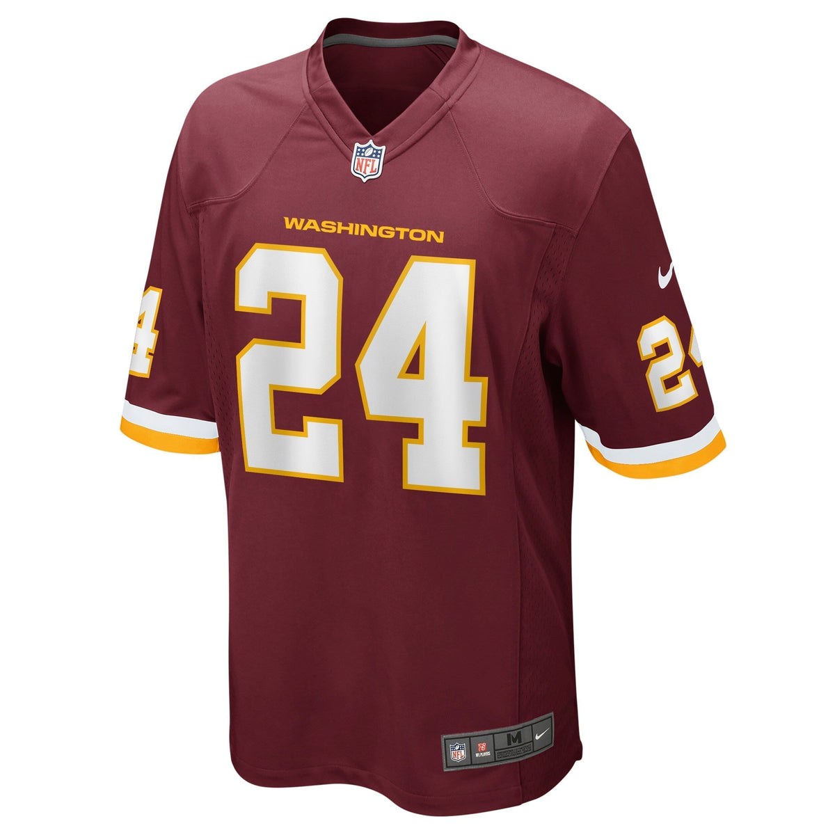 Antonio Gibson Washington Football Team Nike Game Jersey - Burgundy football jersey product view 2