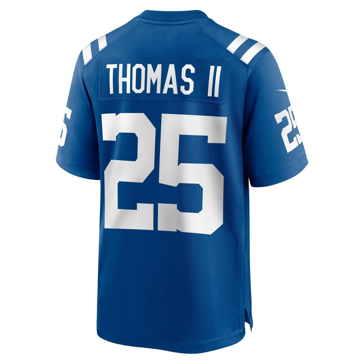 Rodney Thomas II Indianapolis Colts Nike Game Jersey - Royal football jersey product view 3