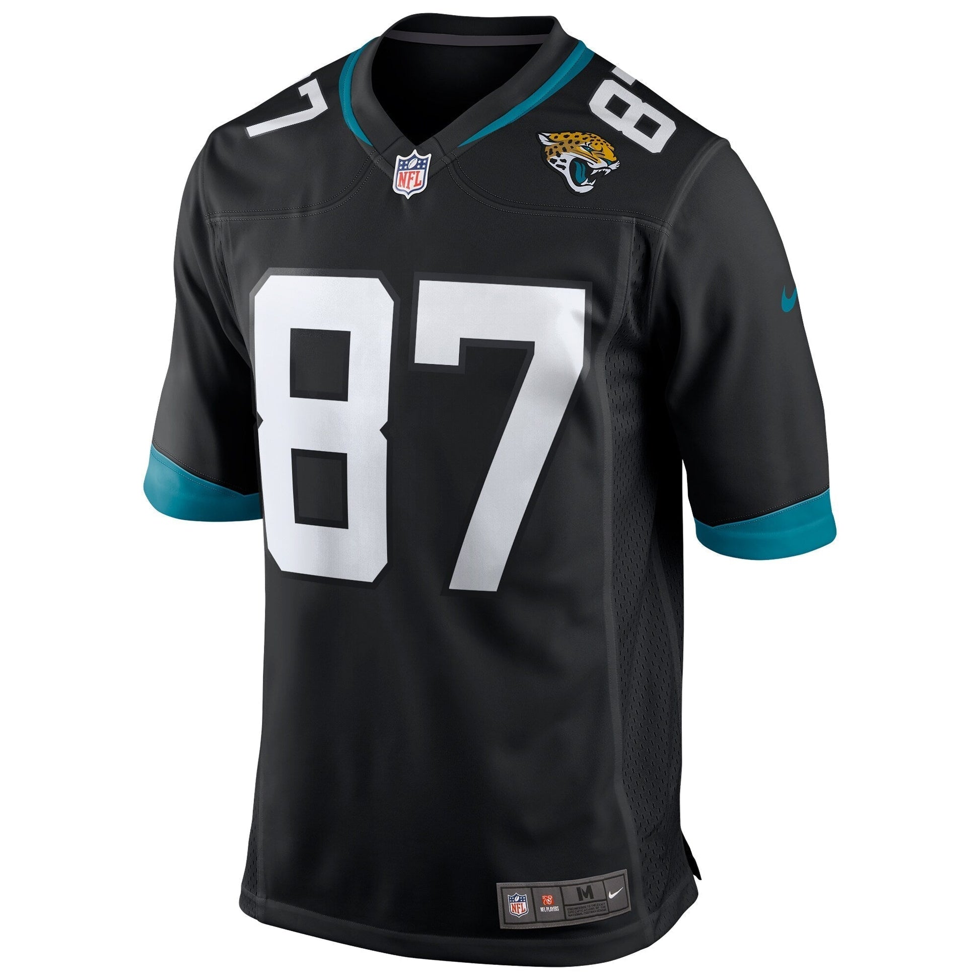 Keenan McCardell Jacksonville Jaguars Nike Game Retired Jersey - Black football jersey product view 2