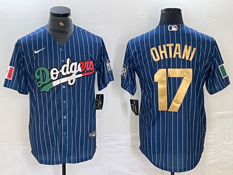 Men's Los Angeles Dodgers Shohei Ohtani Royal Replica Game Jersey1 baseball jersey product view 1