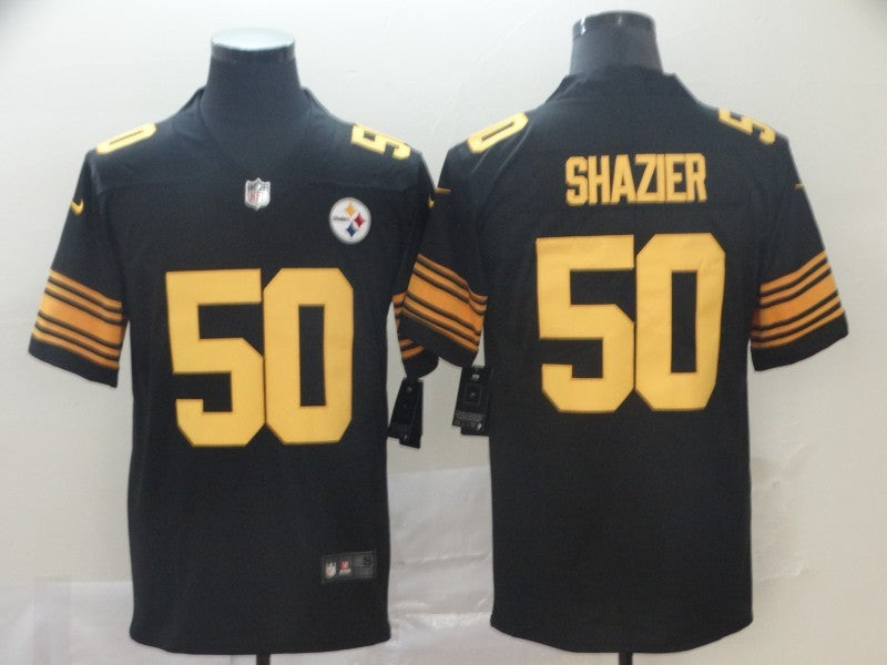 Men's Pittsburgh Steelers Ryan Shazier #50 Black Alternate Legend Jersey1 football jersey product view 1