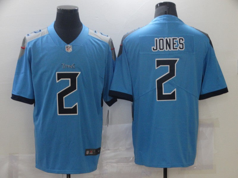 Men's Tennessee Titans Julio Jones #2 Light Blue Game Jersey1 football jersey product view 1