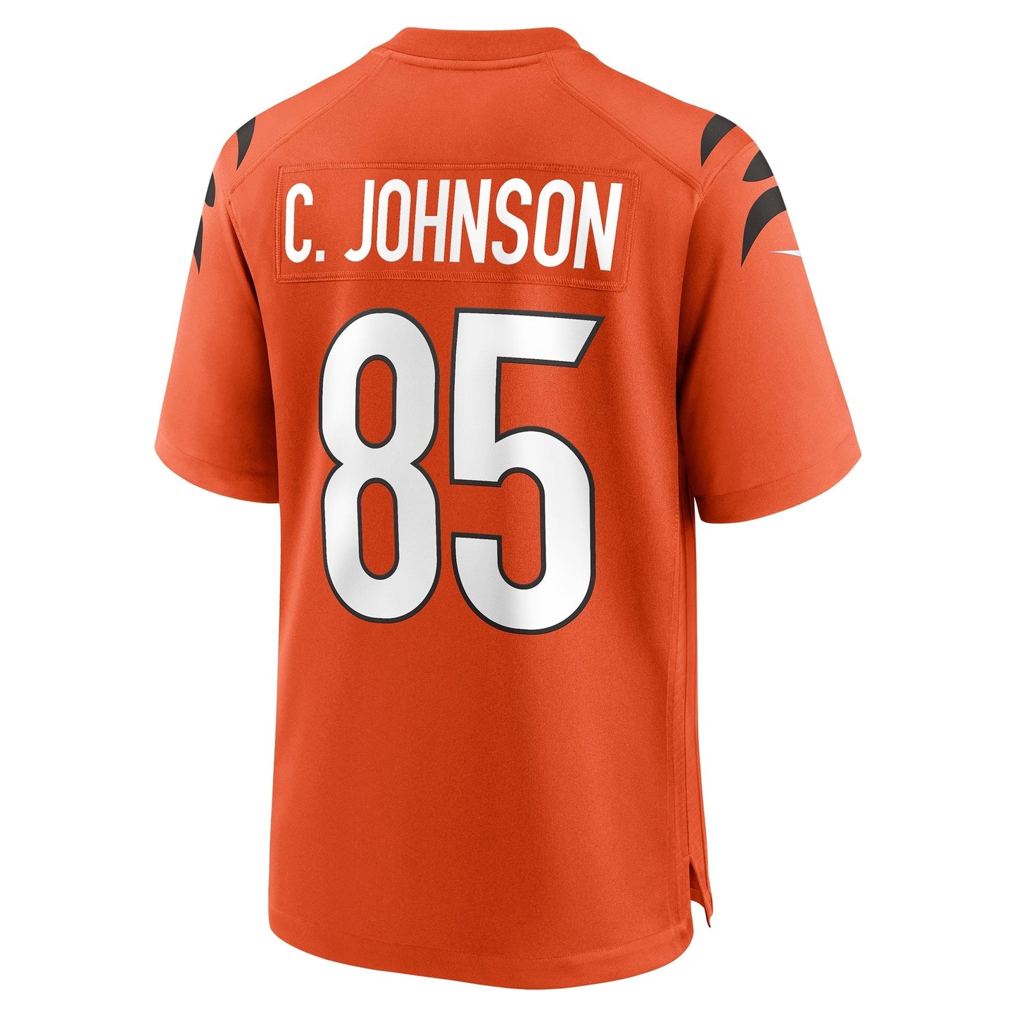 Chad Johnson Cincinnati Bengals Nike Retired Alternate Game Jersey - Orange football jersey product view 3