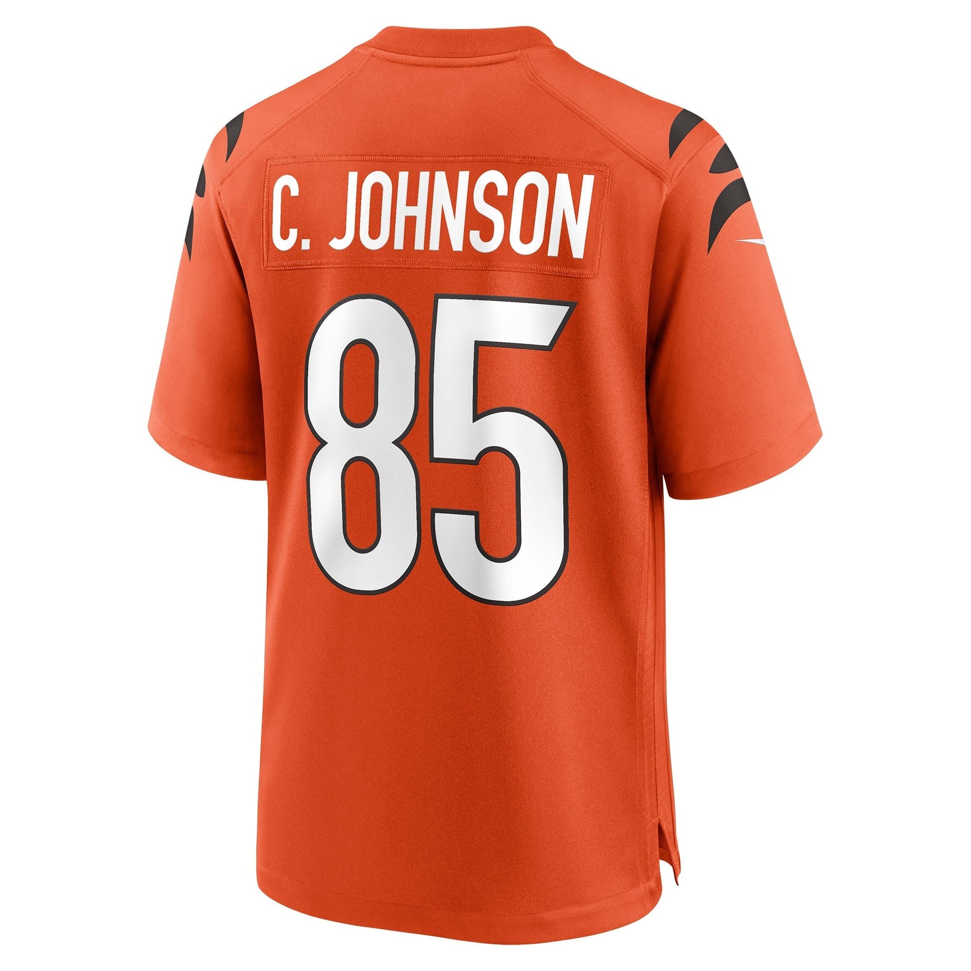 Chad Johnson Cincinnati Bengals Nike Retired Alternate Game Jersey - Orange football jersey product view 3
