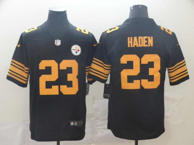 Men's Pittsburgh Steelers Joe Harden #23 Black Alternate Legend Jersey1 football jersey product view 1