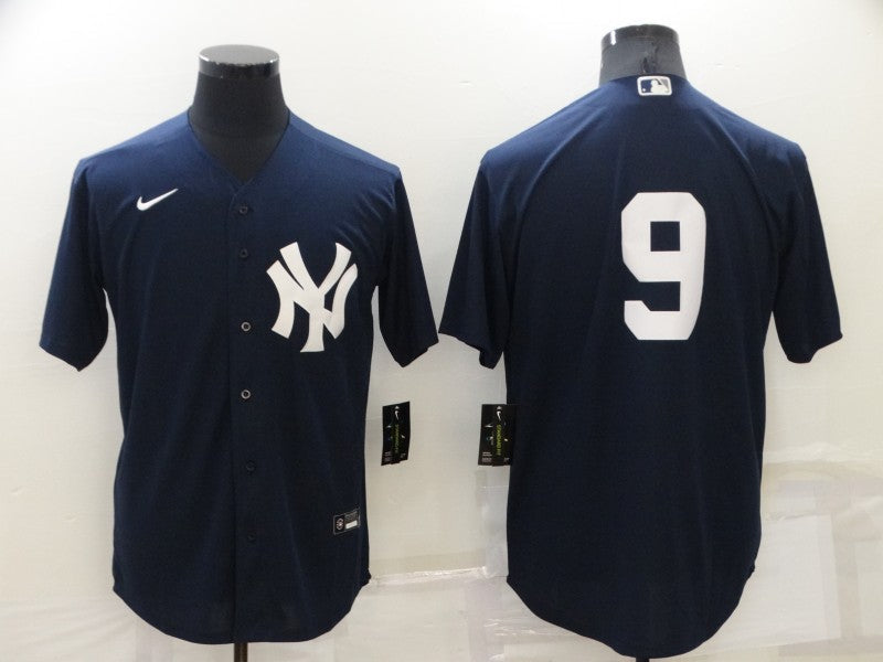 Men's New York Yankees Roger Maris #9 Navy Replica Player Name Jersey1 baseball jersey product view 1