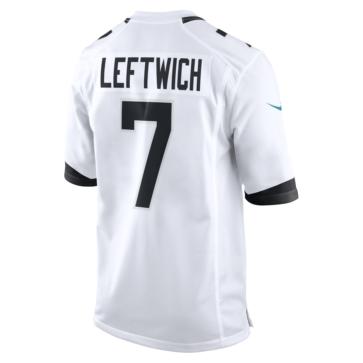 Byron Leftwich Jacksonville Jaguars Nike Retired Game Jersey - White football jersey product view 3