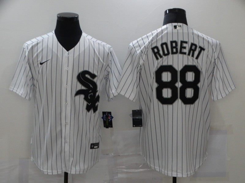 Men's Chicago White Sox Luis Robert #88 White Replica Baseball Jersey1 baseball jersey product view 1