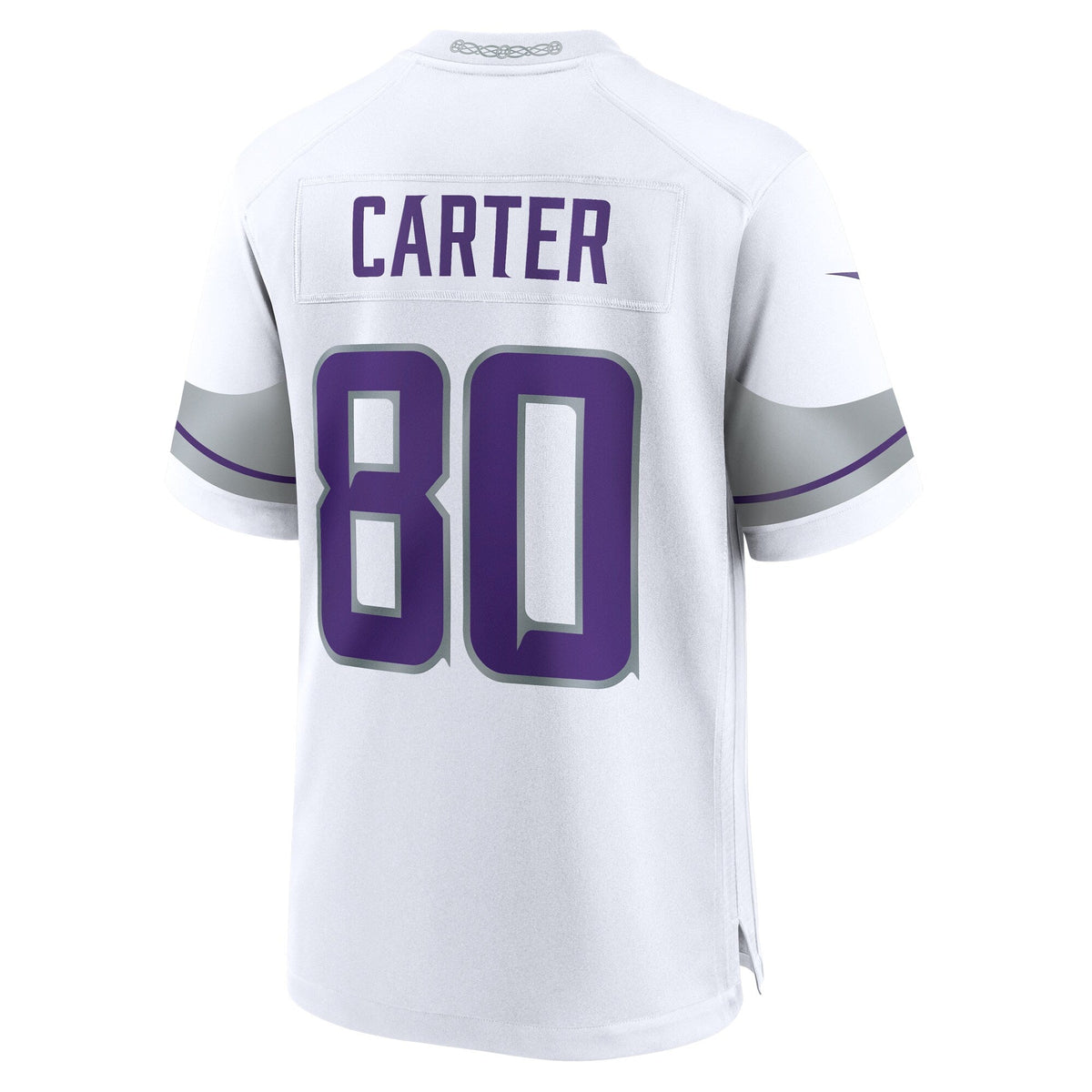 Cris Carter Minnesota Vikings Nike Alternate Retired Game Jersey - White football jersey product view 3