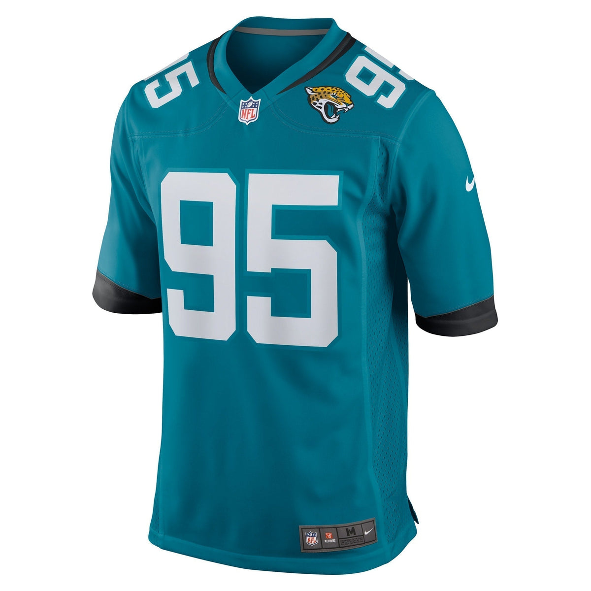 Roy Robertson-Harris Jacksonville Jaguars Nike Game Jersey - Teal football jersey product view 2