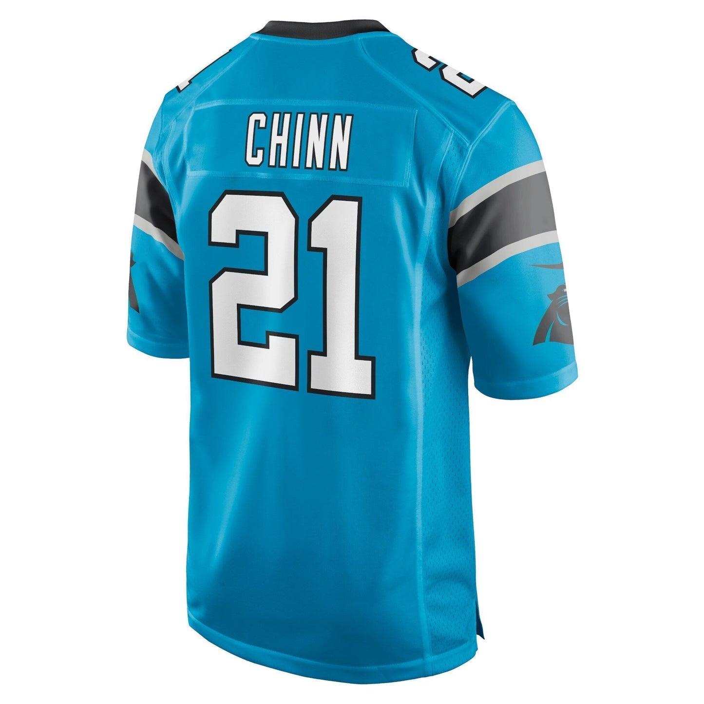 Jeremy Chinn Carolina Panthers Nike Game Jersey - Blue football jersey product view 3