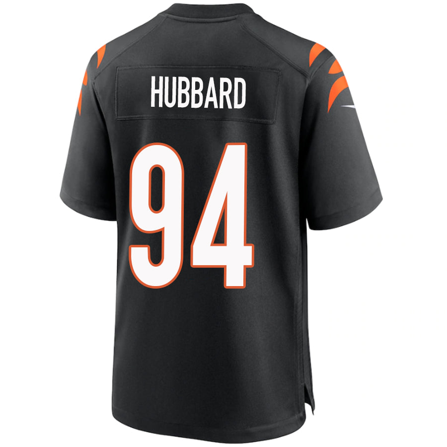 C.Bengals #94 Sam Hubbard Player Black Game Football Jerseys football jersey product view 1