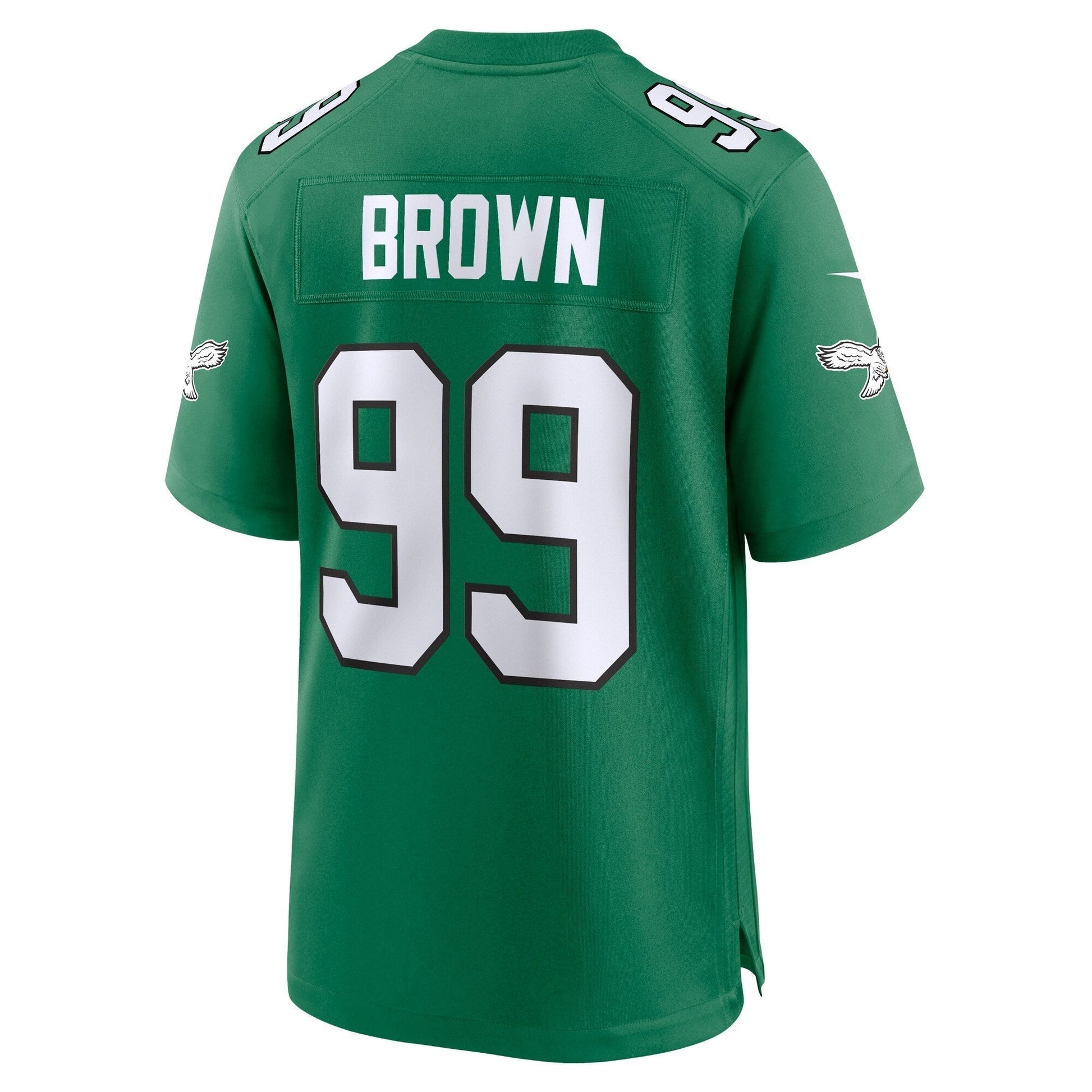 Jerome Brown Philadelphia Eagles Nike Alternate Game Jersey - Kelly Green football jersey product view 3