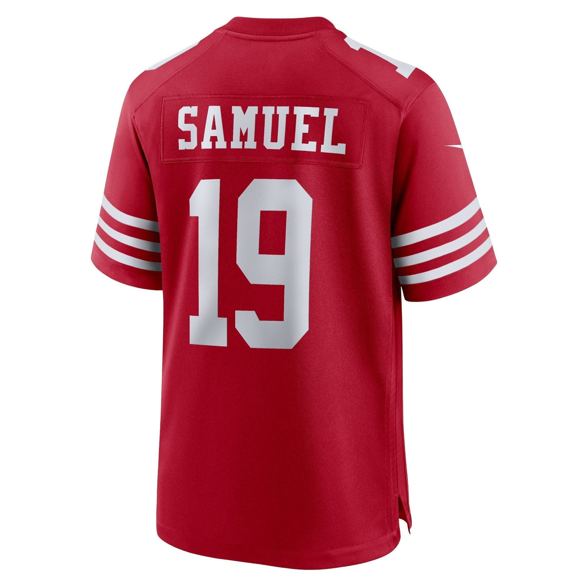 Deebo Samuel San Francisco 49ers Nike Team Game Jersey - Scarlet football jersey product view 3