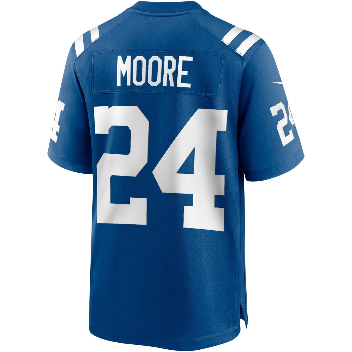 Lenny Moore Indianapolis Colts Nike Game Retired Jersey - Royal football jersey product view 3