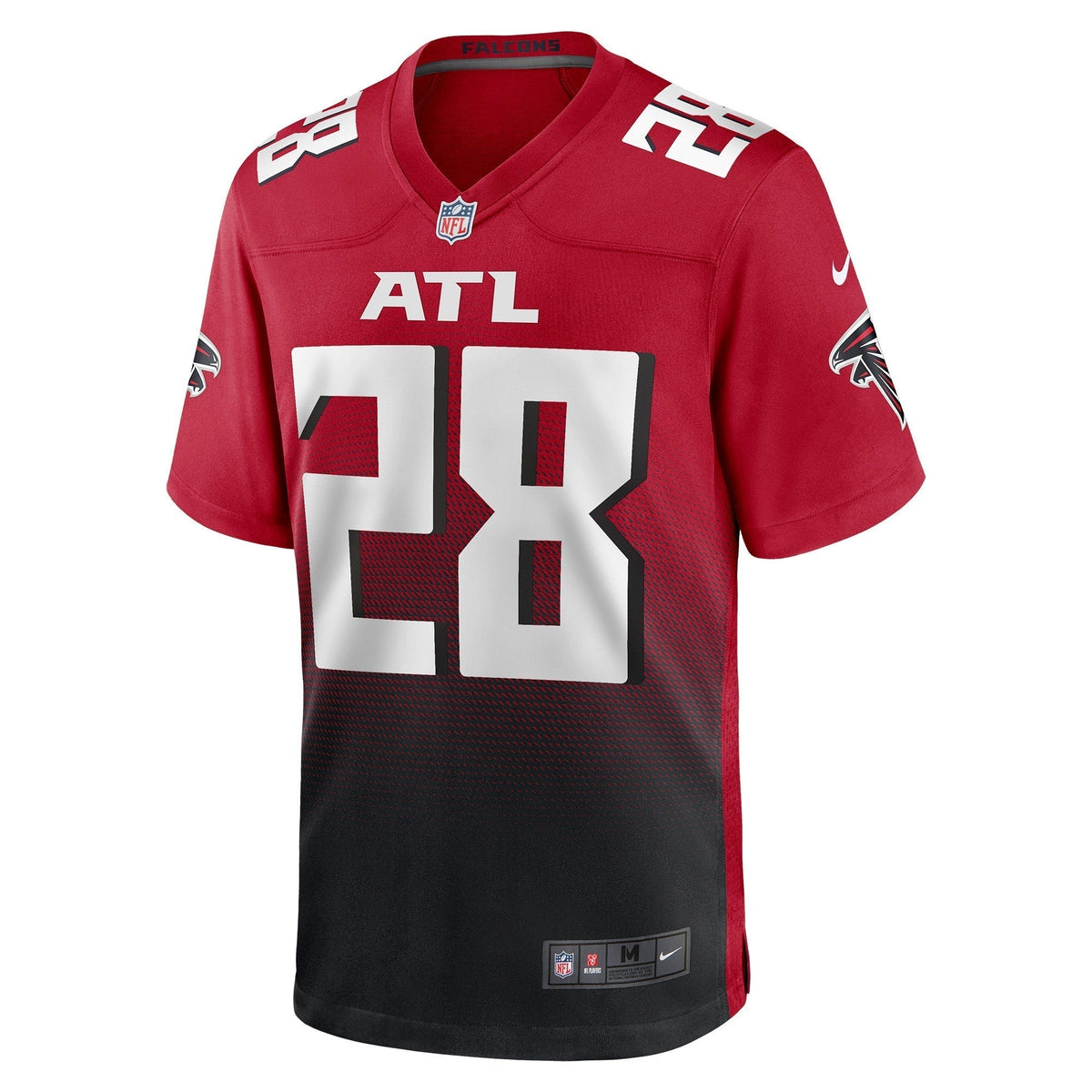 Warrick Dunn Atlanta Falcons Nike Retired Alternate Game Jersey - Red football jersey product view 2