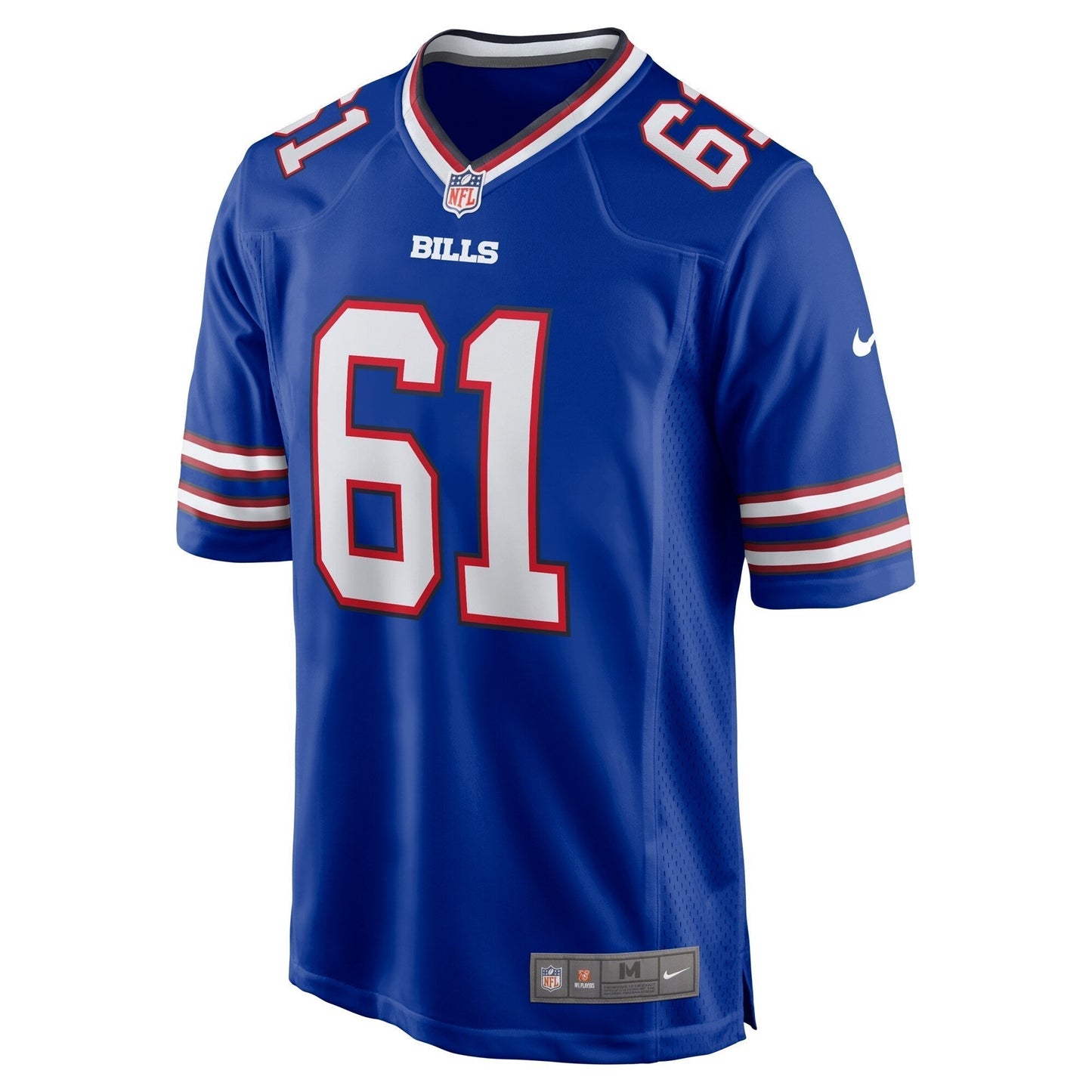 Gunner Britton Buffalo Bills Nike Game Jersey - Royal football jersey product view 2
