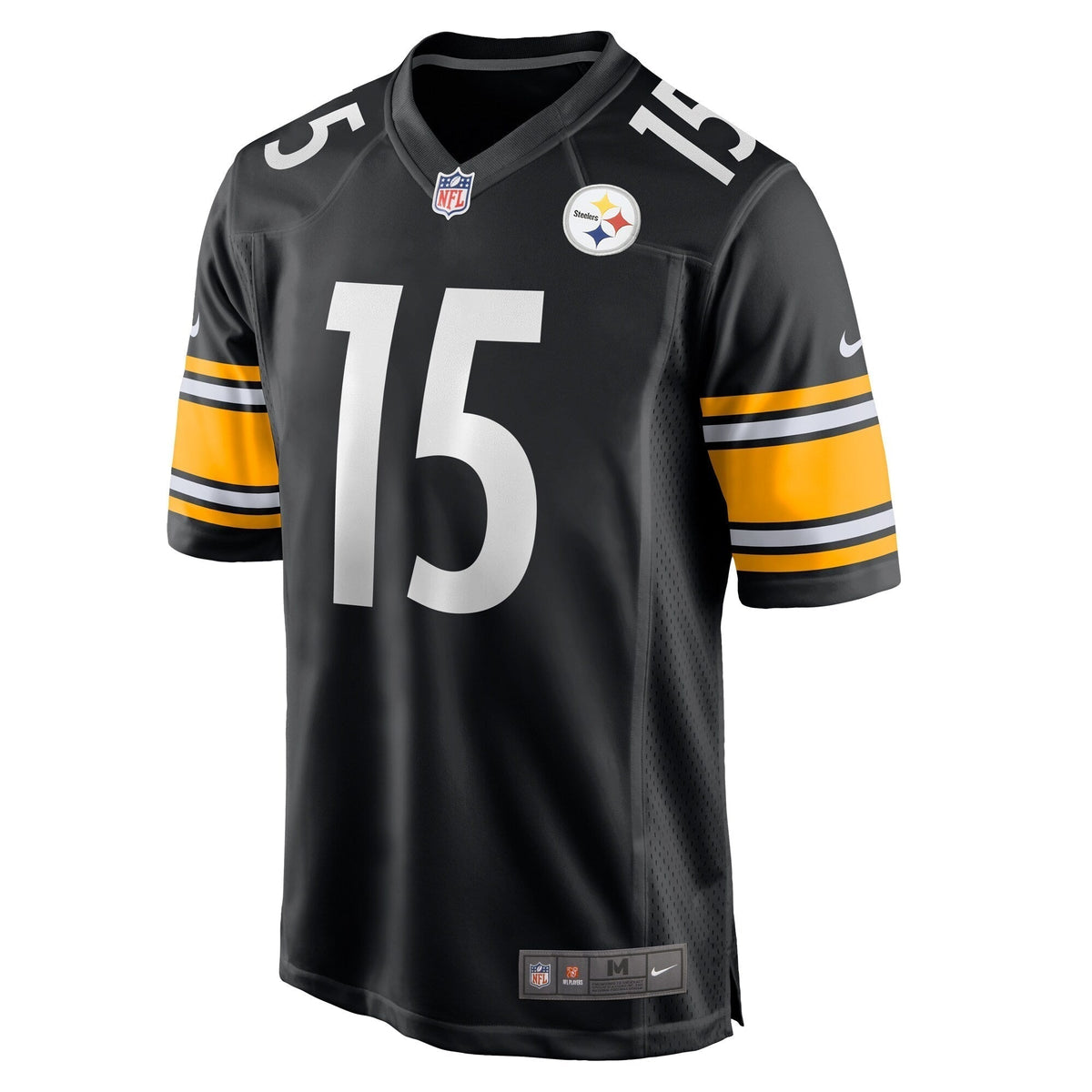 Denzel Mims Pittsburgh Steelers Nike Game Jersey - Black football jersey product view 2