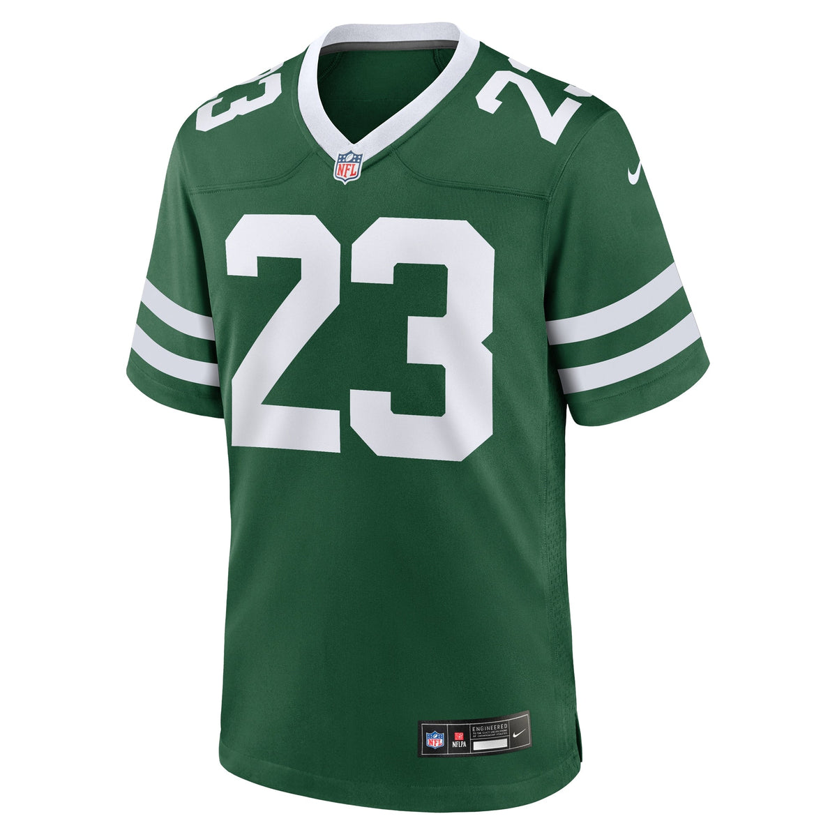 Isaiah Oliver New York Jets Nike Team Game Jersey - Legacy Green football jersey product view 2