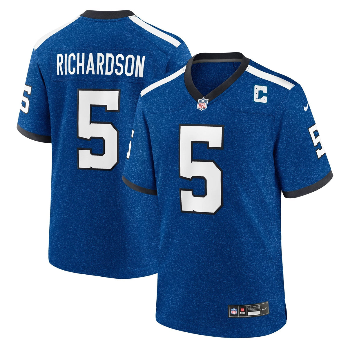 Anthony Richardson Indianapolis Colts Nike Indiana Nights Alternate Game Jersey - Royal football jersey product view 1