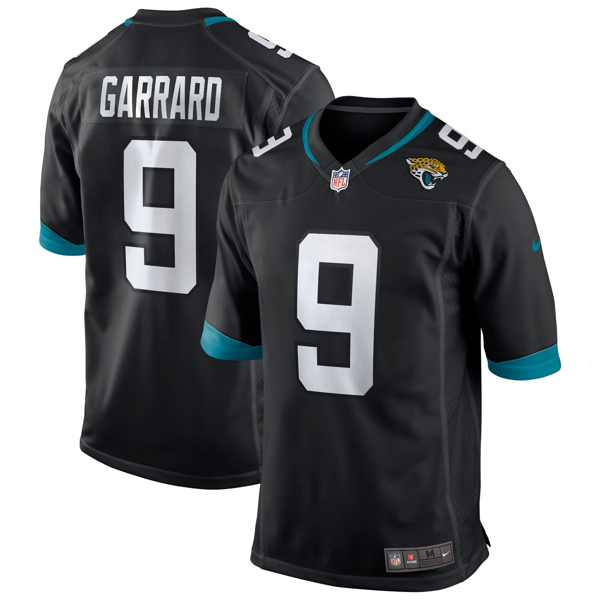 David Garrard Jacksonville Jaguars Nike Game Retired Jersey - Black football jersey product view 1