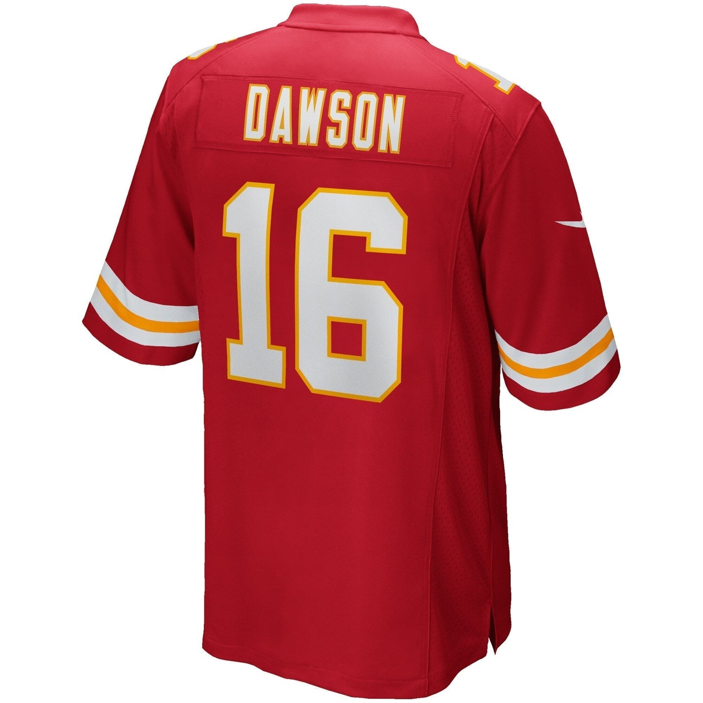 Len Dawson Kansas City Chiefs Nike Game Retired Jersey - Red football jersey product view 3